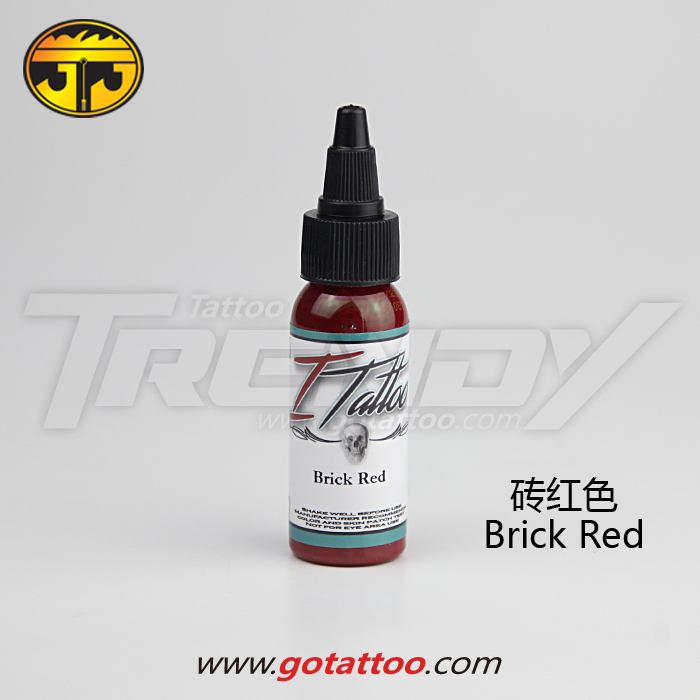 iTattoo II Brick Red - 1oz.